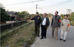 Cựu chiến binh chung sức vì thôn xóm bình yên